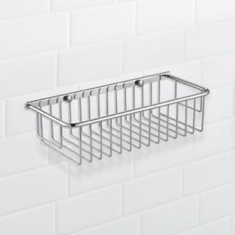 Shower Basket Wall Mounted Chrome Wire Shower Basket Nameeks NFA024